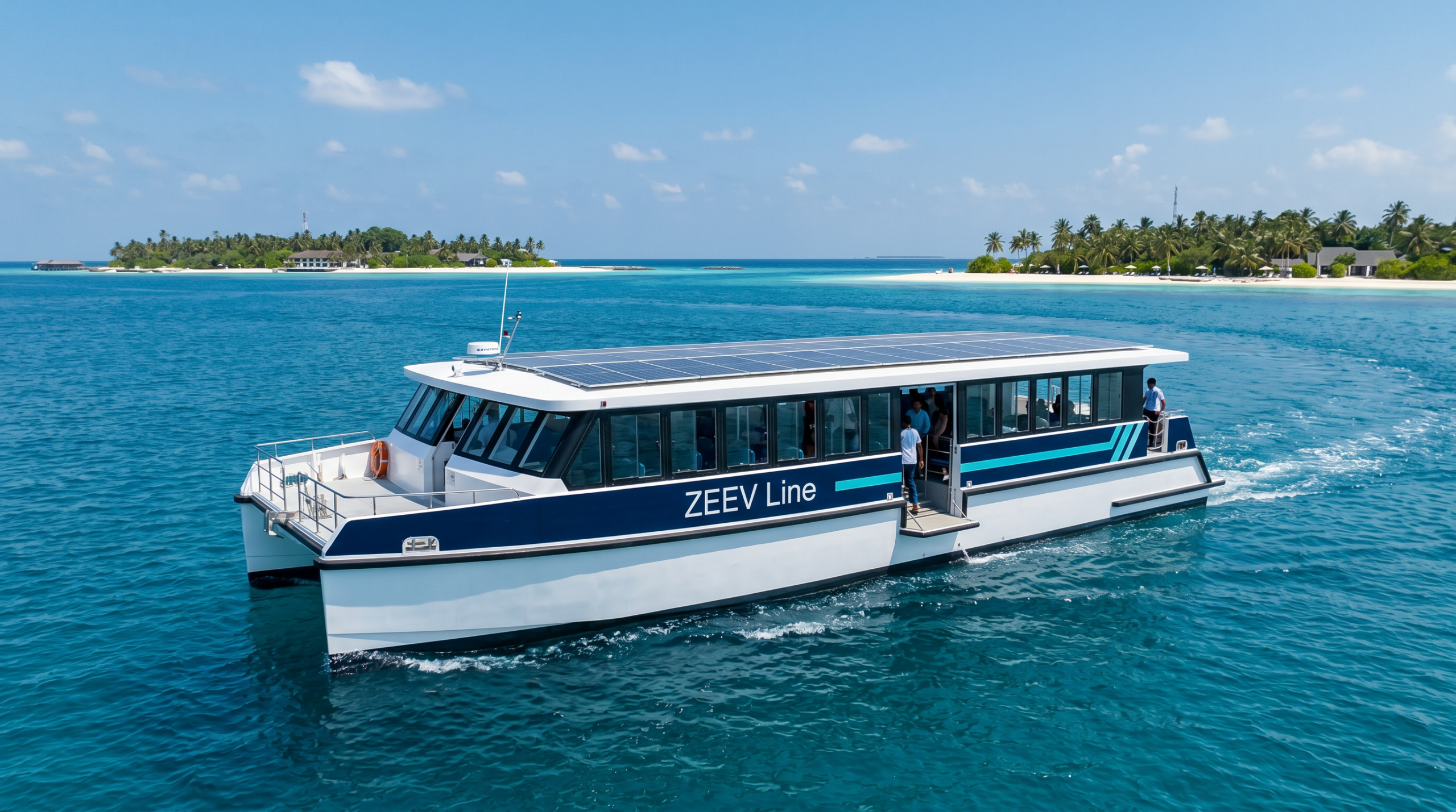 Electric passenger vessel capability for route deployment