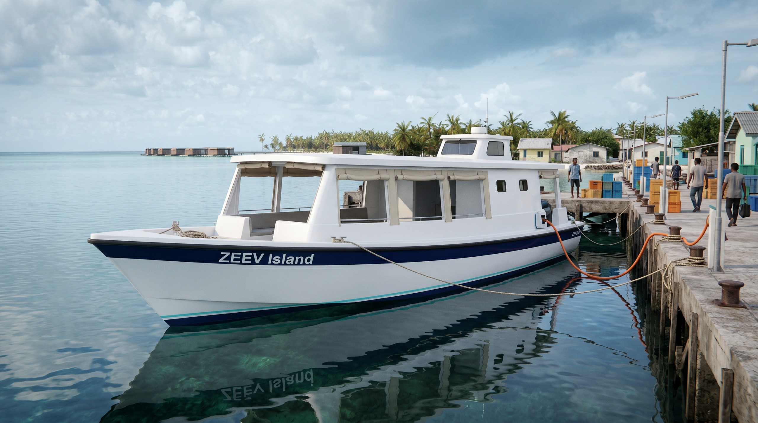Local Maldives vessel capability for marine deployment