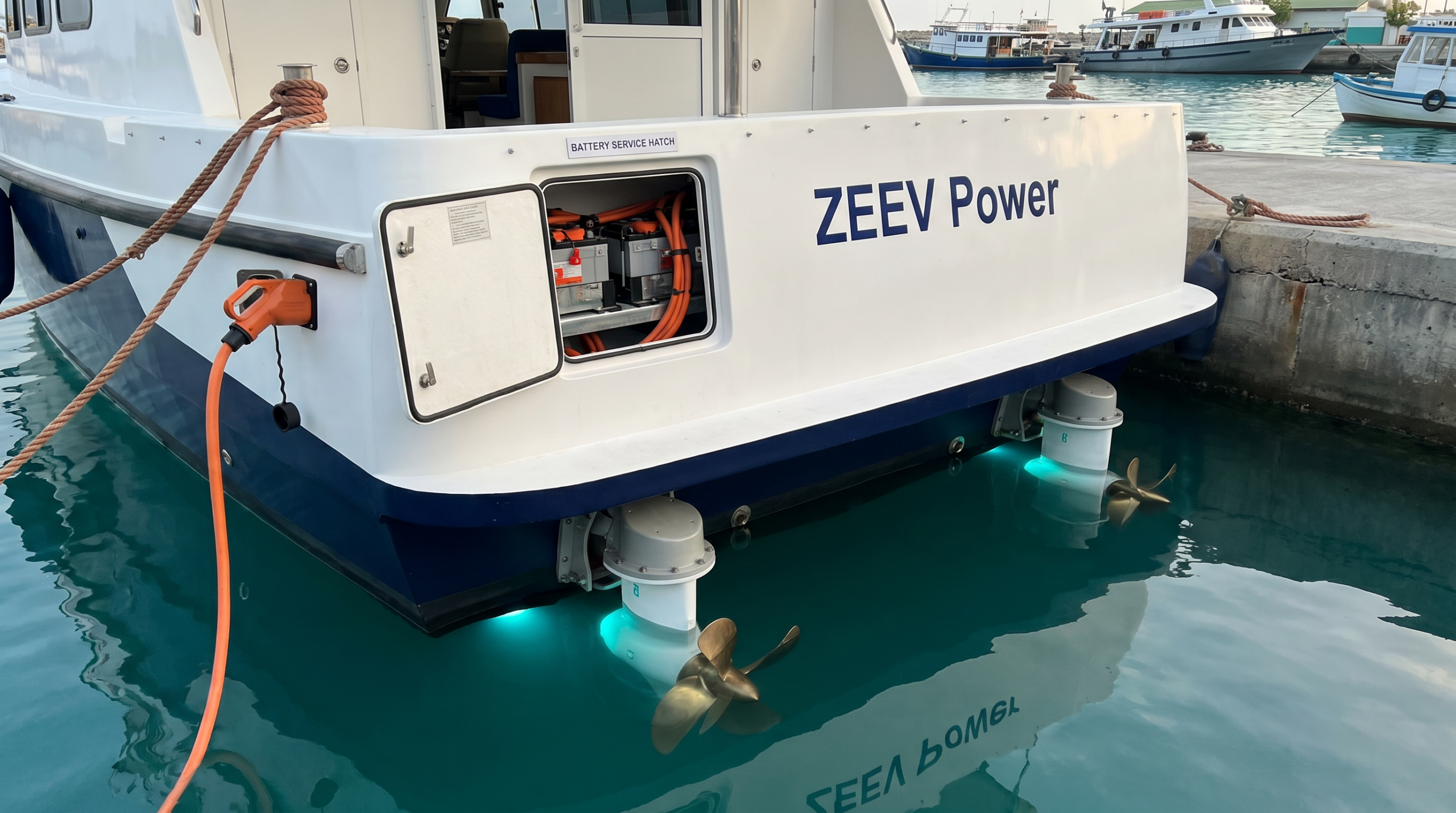 Electric propulsion capability for Maldives commercial vessel deployment
